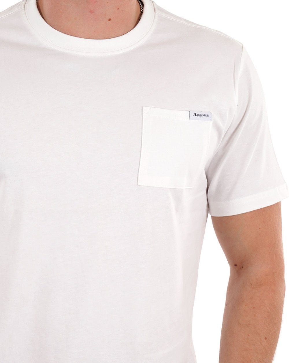 Aquascutum Pocket T-shirt Optical White