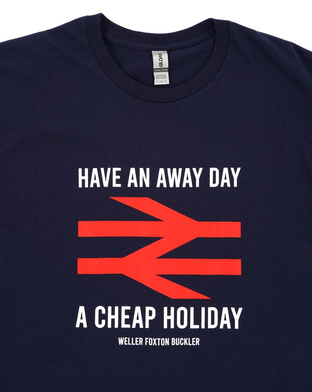 80s Casual Classics Away Day T Shirt Navy