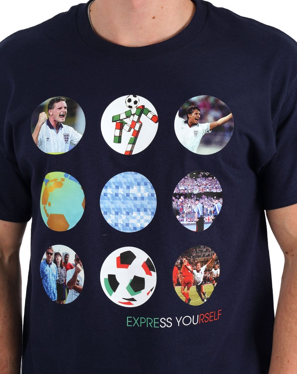 80s Casual Classics Express Yourself T Shirt Navy