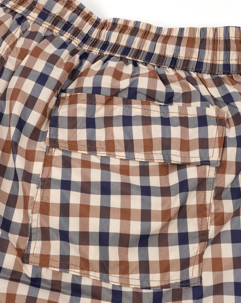 Aquascutum Classic Check Swim Shorts Check