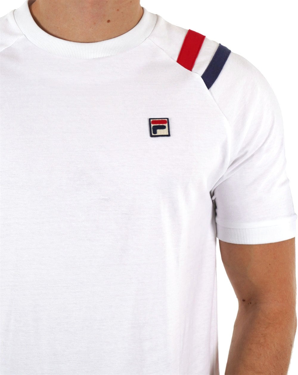 Fila Vintage Dyer MK2 T Shirt White