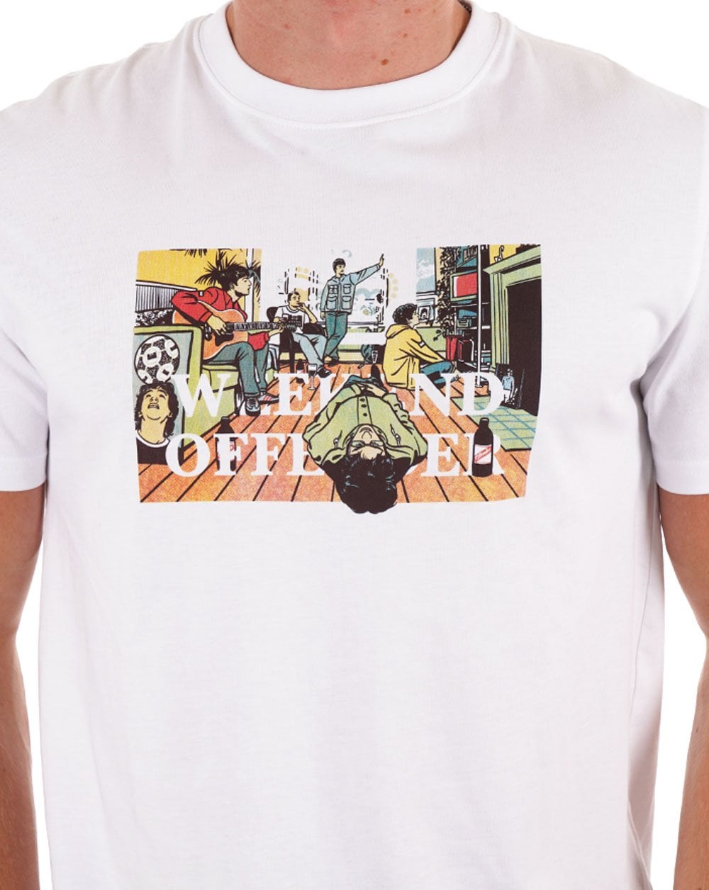 Weekend Offender Stratford Avenue T-shirt White