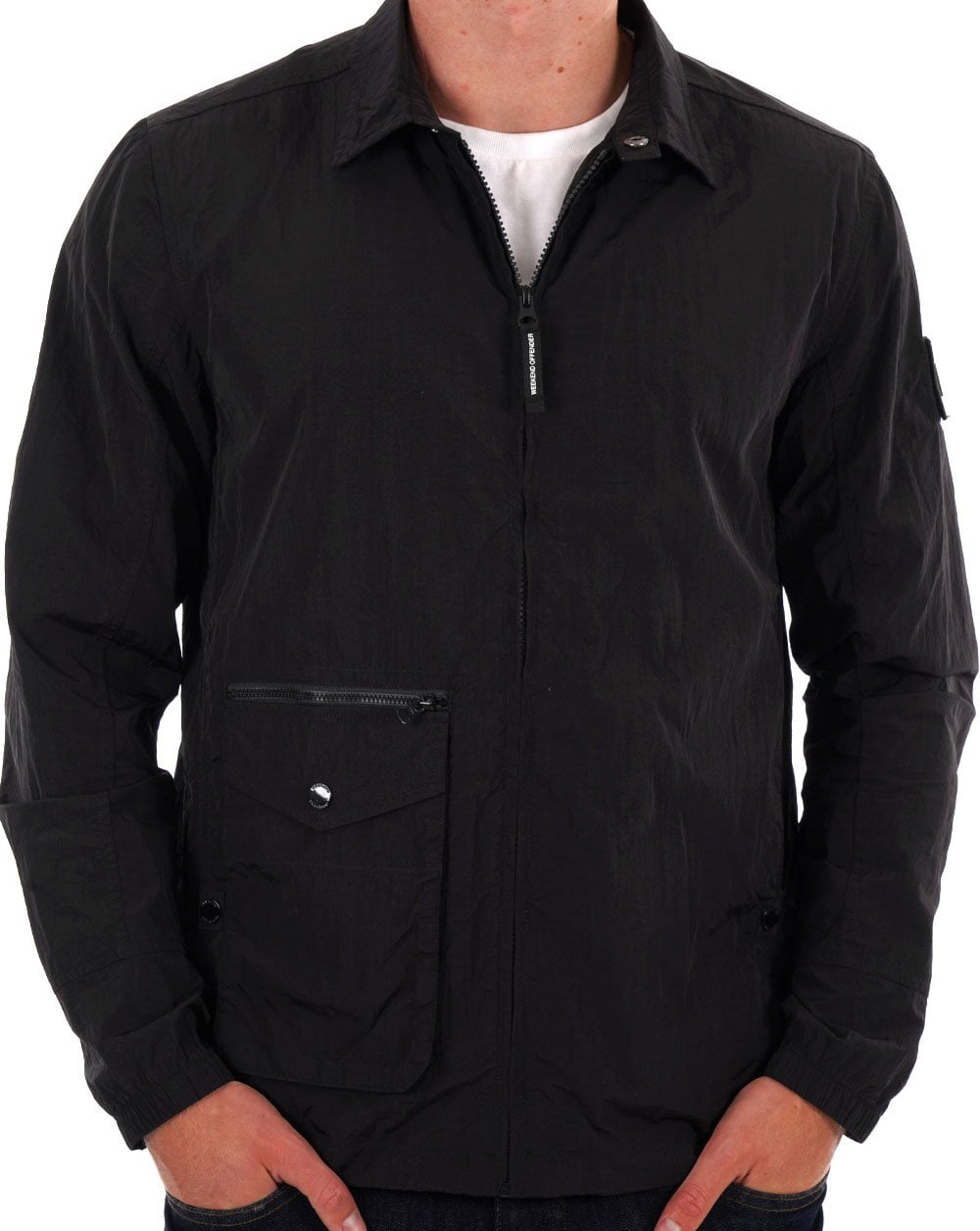 Weekend Offender Vinnie Overshirt Black