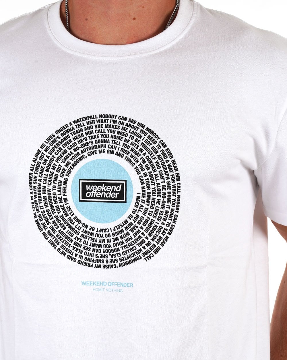 Weekend Offender Supersonic T-shirt White