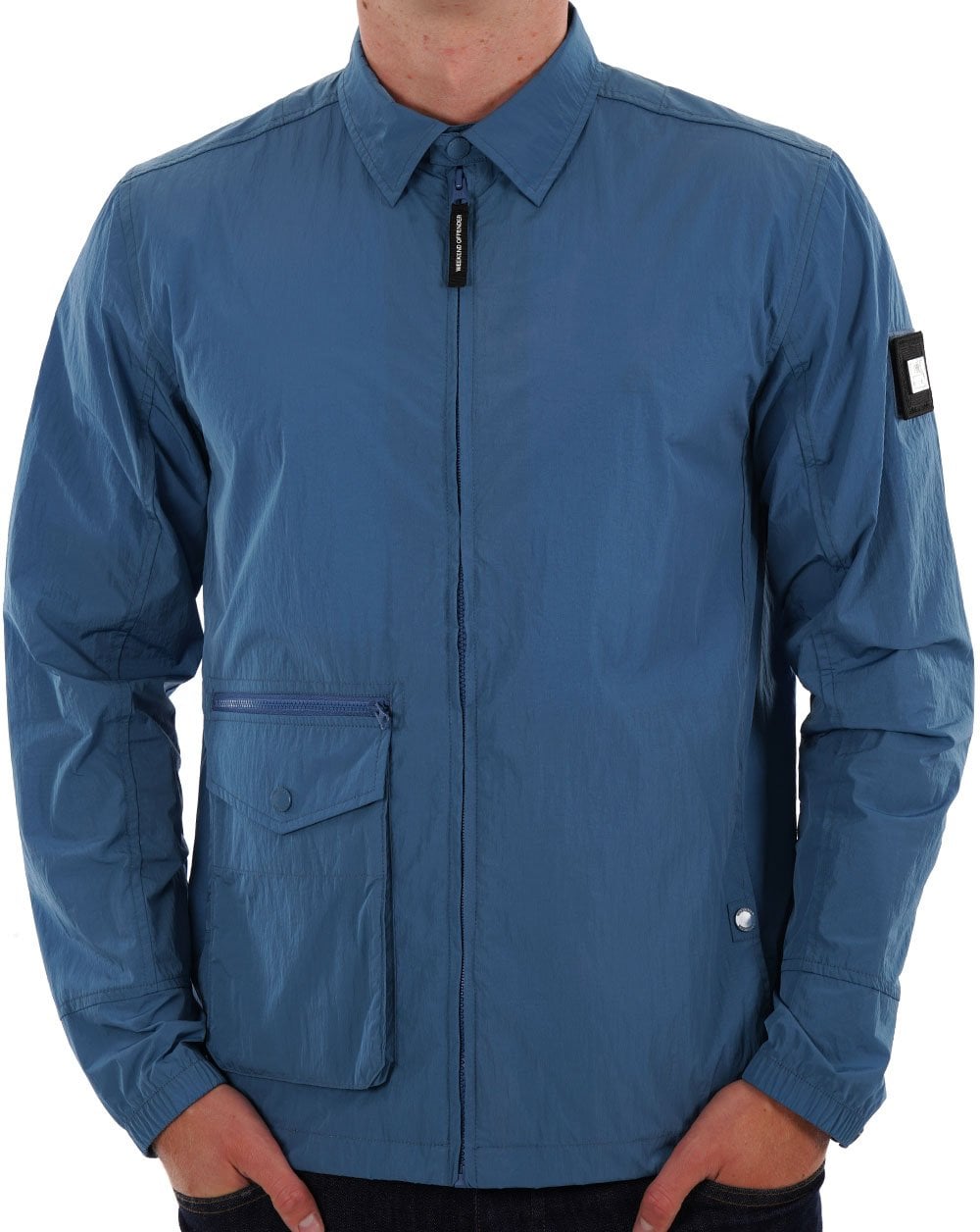 Weekend Offender Vinnie Overshirt Baltic Blue