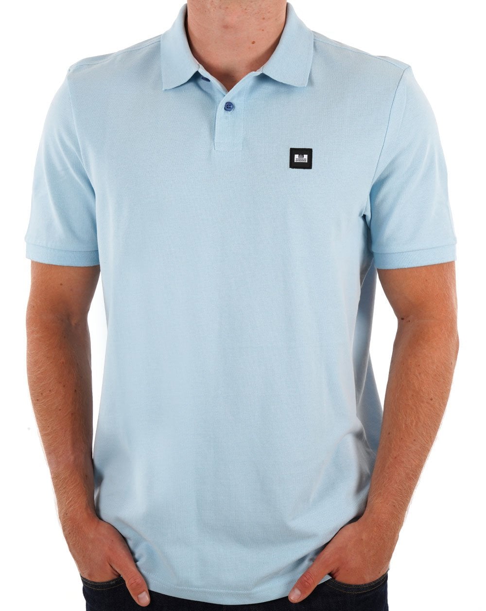 Weekend Offender Polo Shirt Arctic Blue