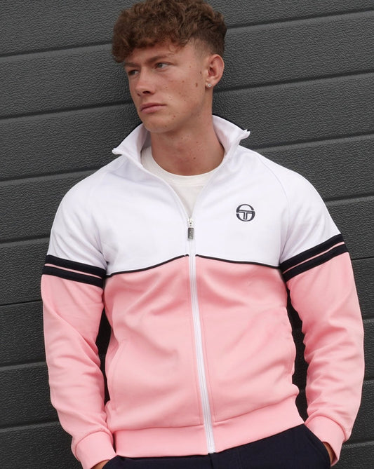 Sergio Tacchini Sergio Tacchini Orion Track Top Pink/White