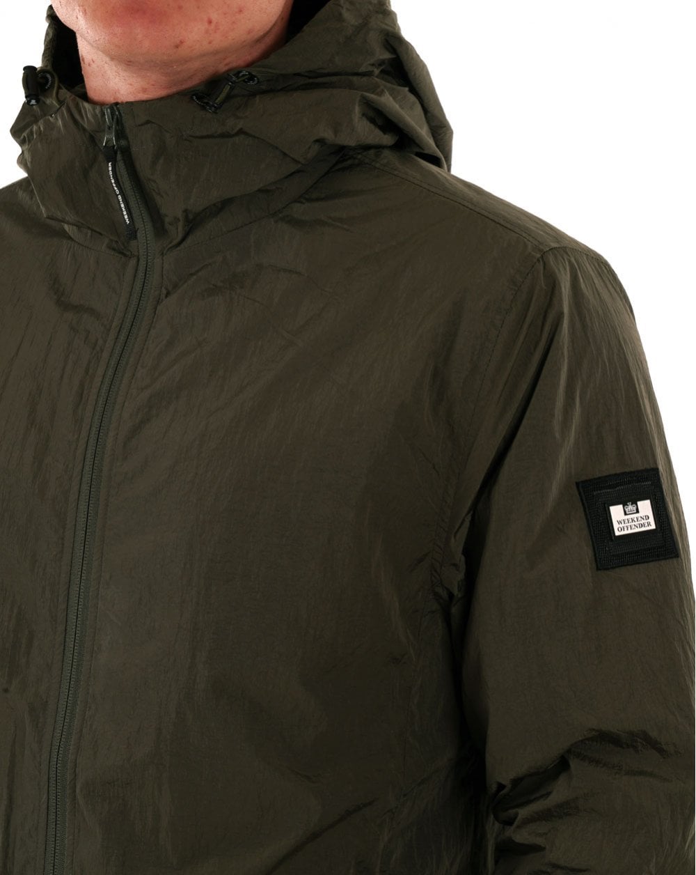 Weekend Offender Technician Jacket Khaki Green