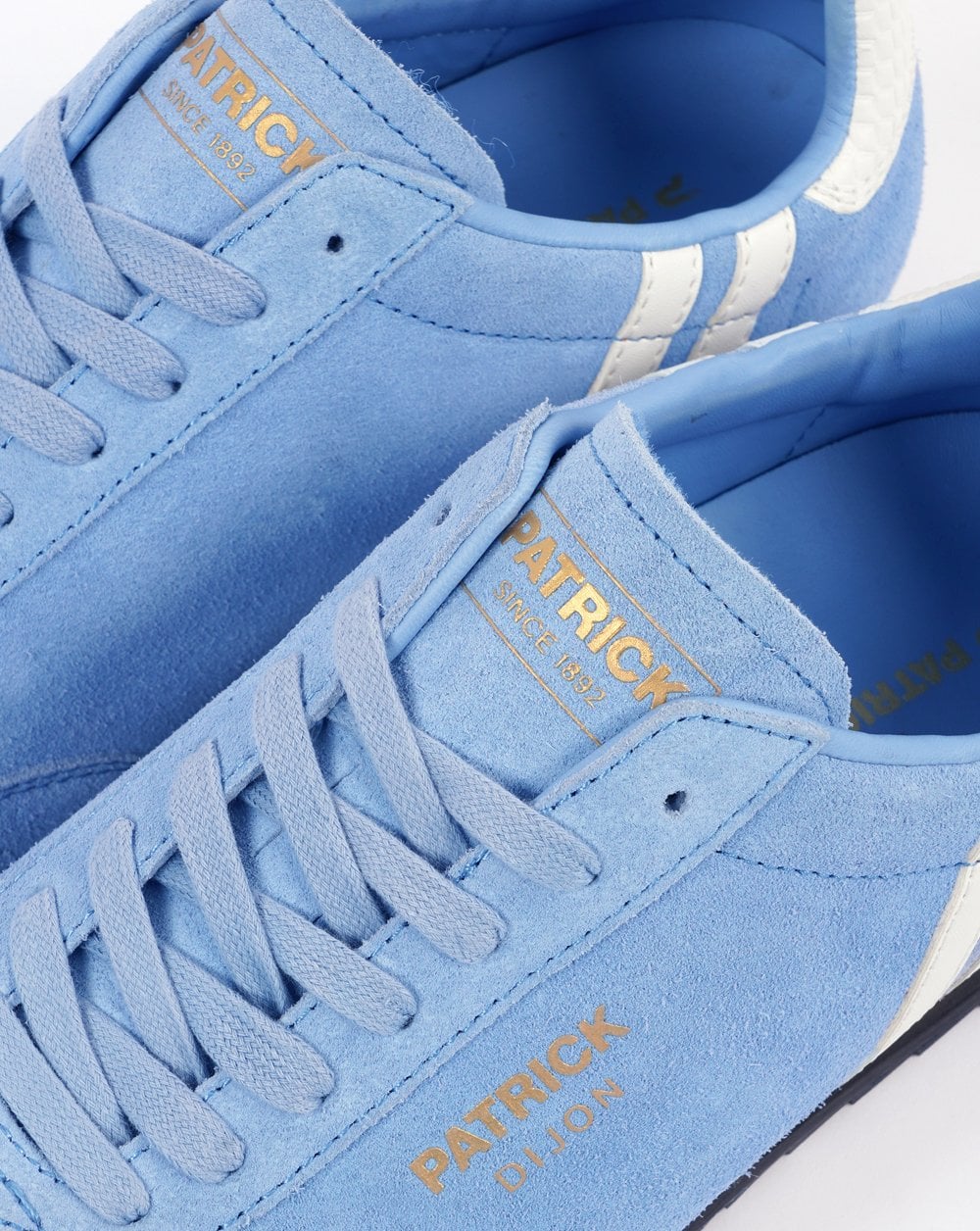 Patrick Dijon Trainers Sky Blue/White/Navy