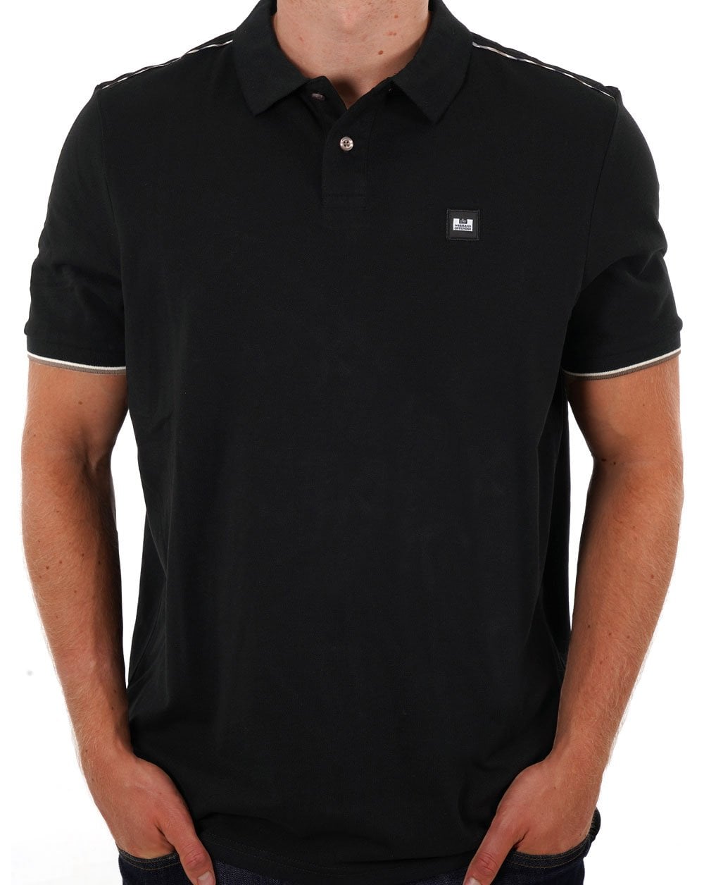 Weekend Offender Sakai Polo Shirt Black