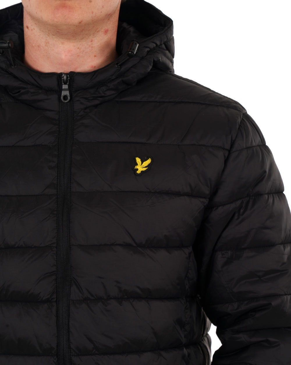 Lyle & Scott Wadded Jacket Black