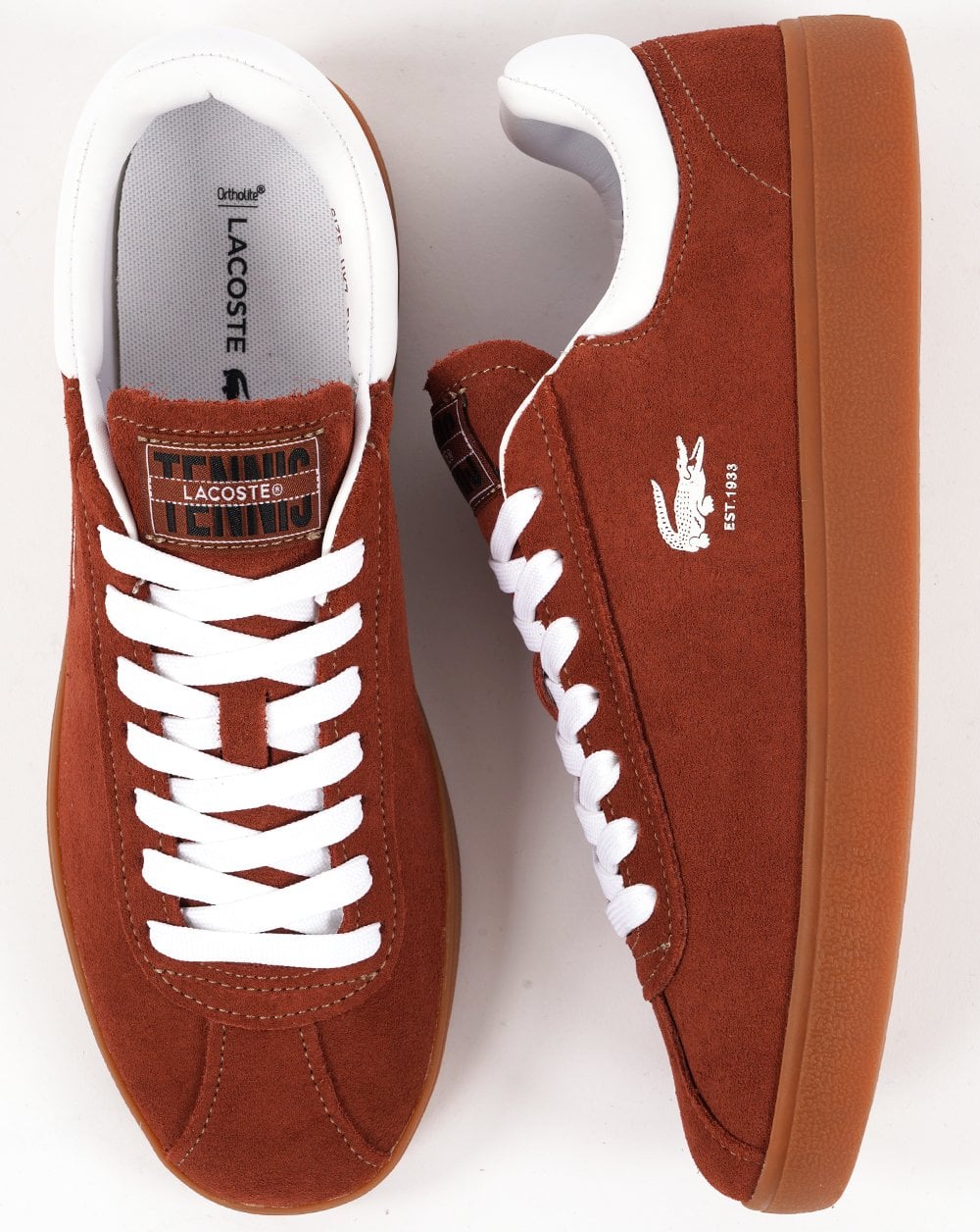 Lacoste Baseshot Trainer Brown/Gum