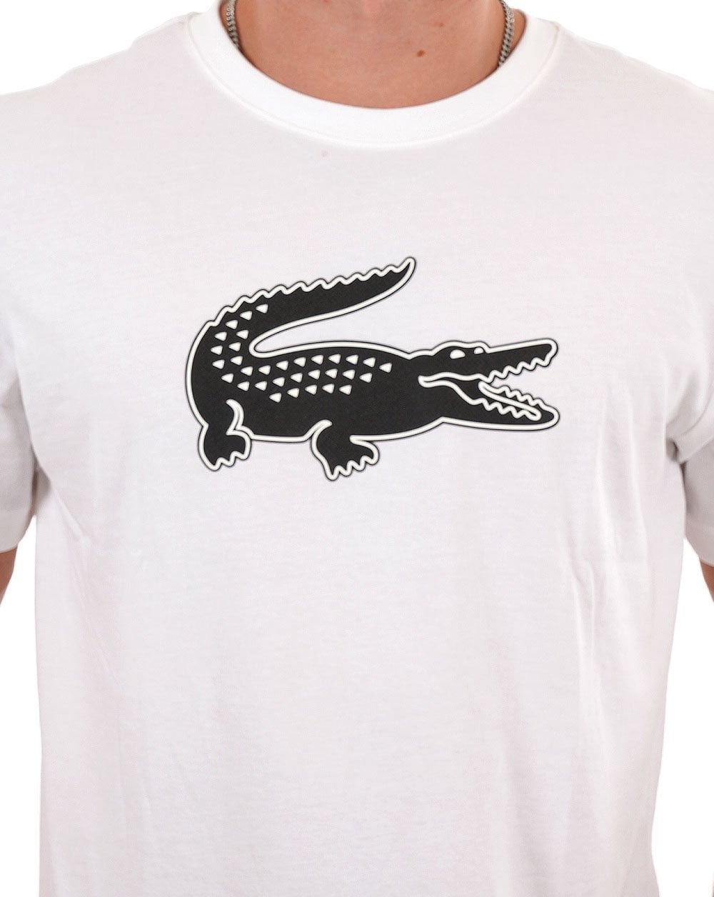 Lacoste Sport Logo T-shirt White/Black