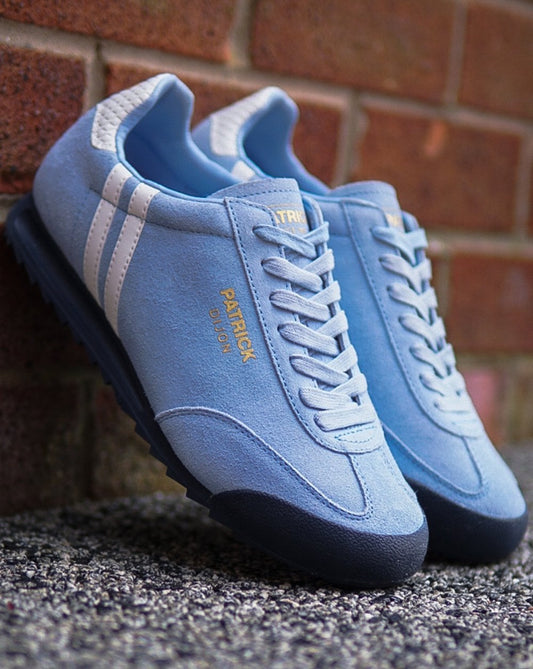 Patrick Patrick Dijon Trainers Sky Blue/White/Navy