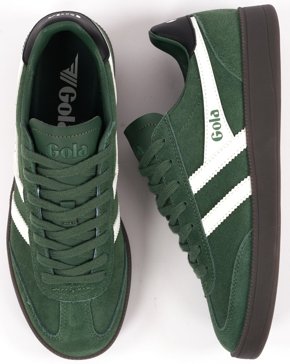 Gola Viper Trainers Evergreen / white