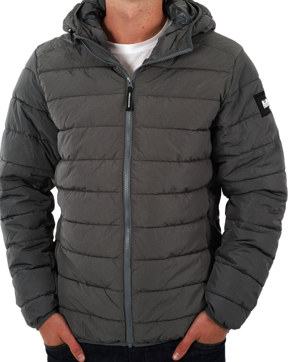 Weekend Offender La Guardia Padded Jacket Zinc