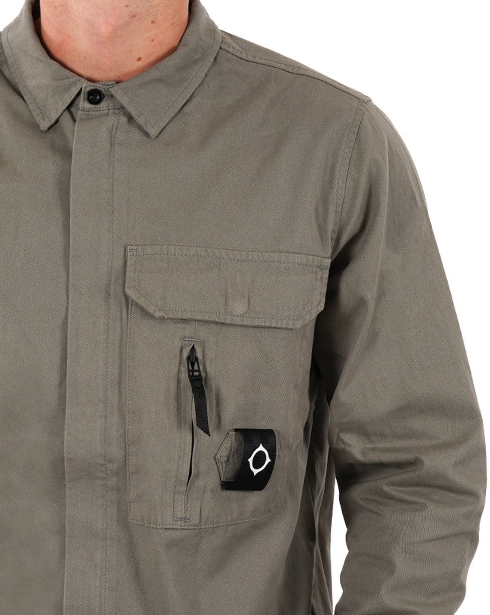 Ma.strum Cadet Overshirt Sedona Grey