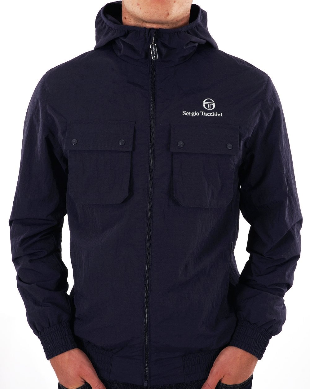 Sergio Tacchini Terrace Pocket Jacket Navy