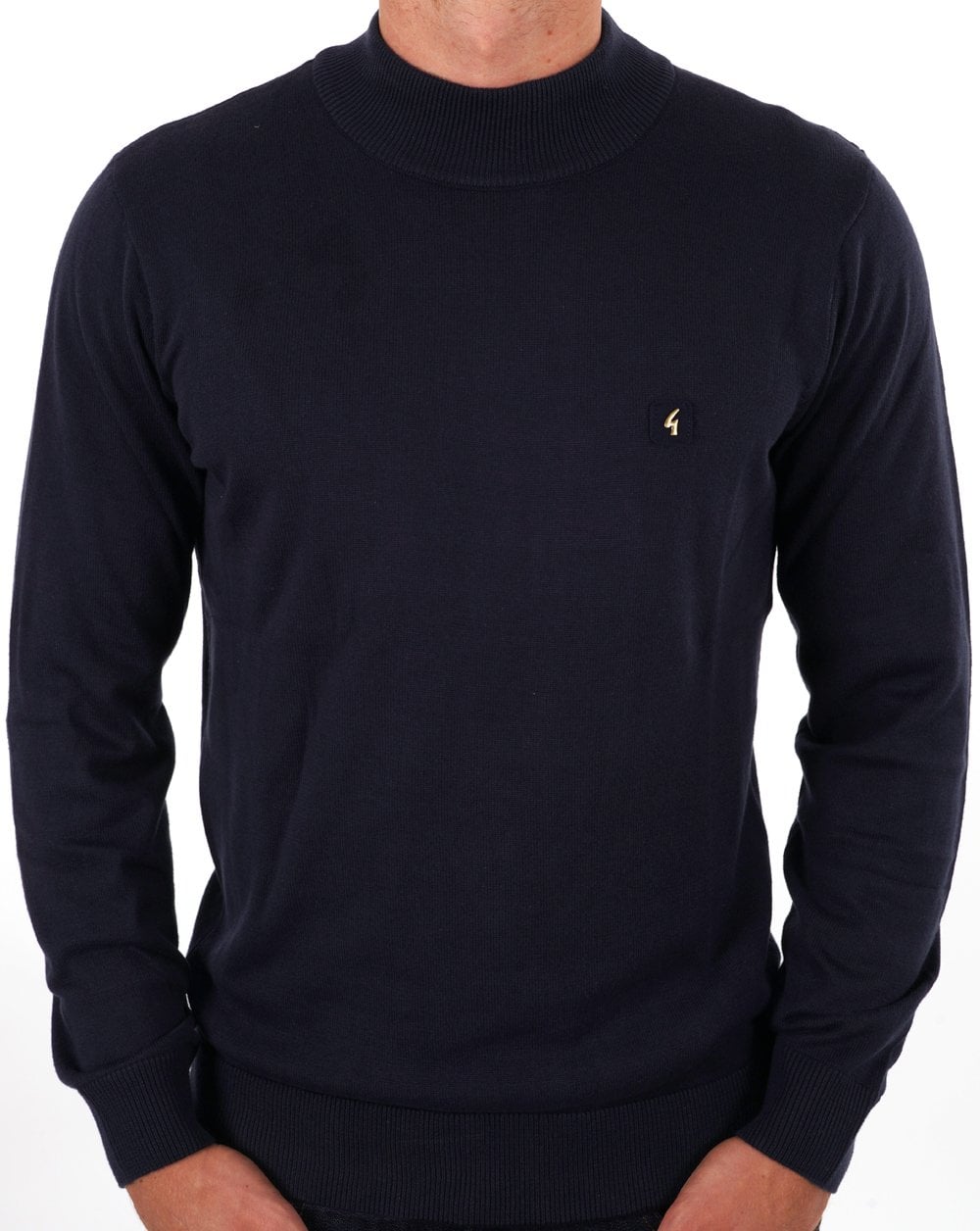 Gabicci Vintage Duke Turtle Neck Navy