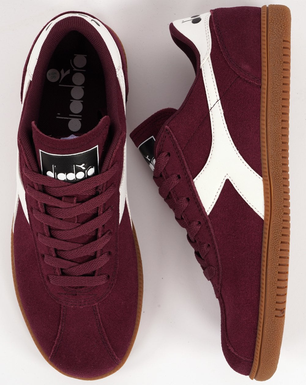 Diadora Tokyo Trainers Claret