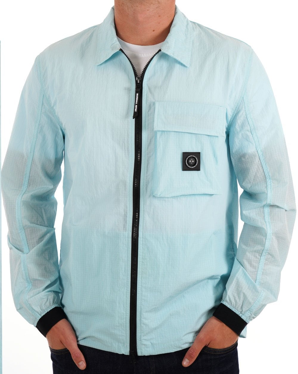 Marshall Artist Nevado Overshirt Sky Blue