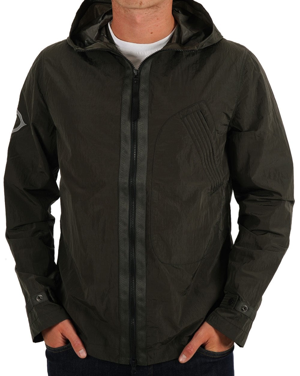 MA.STRUM Guard Hooded Jacket Dark Green