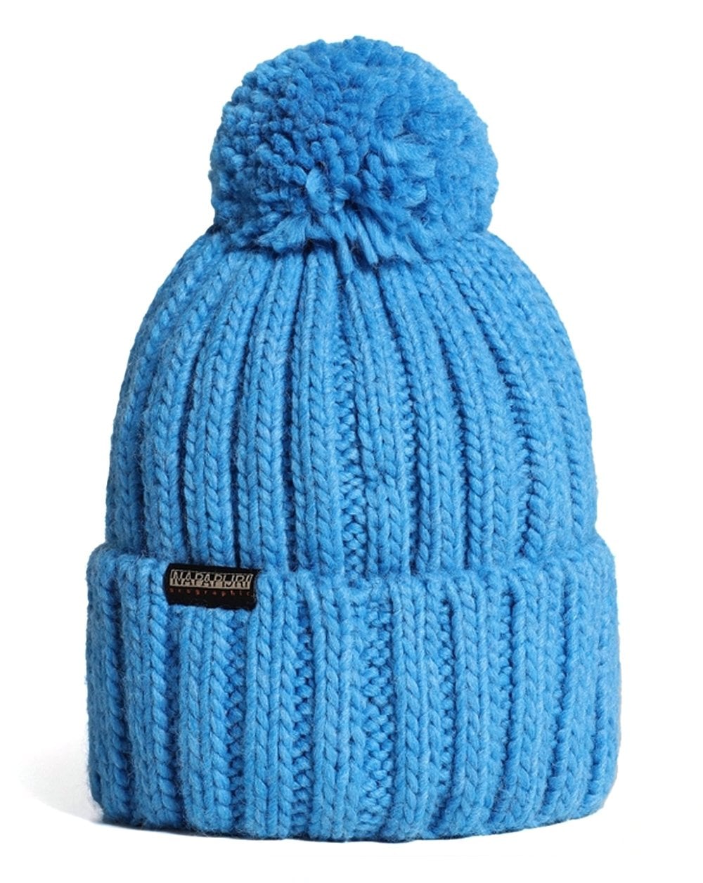 Napapijri Semiury Bobble Hat Blue Sapphire
