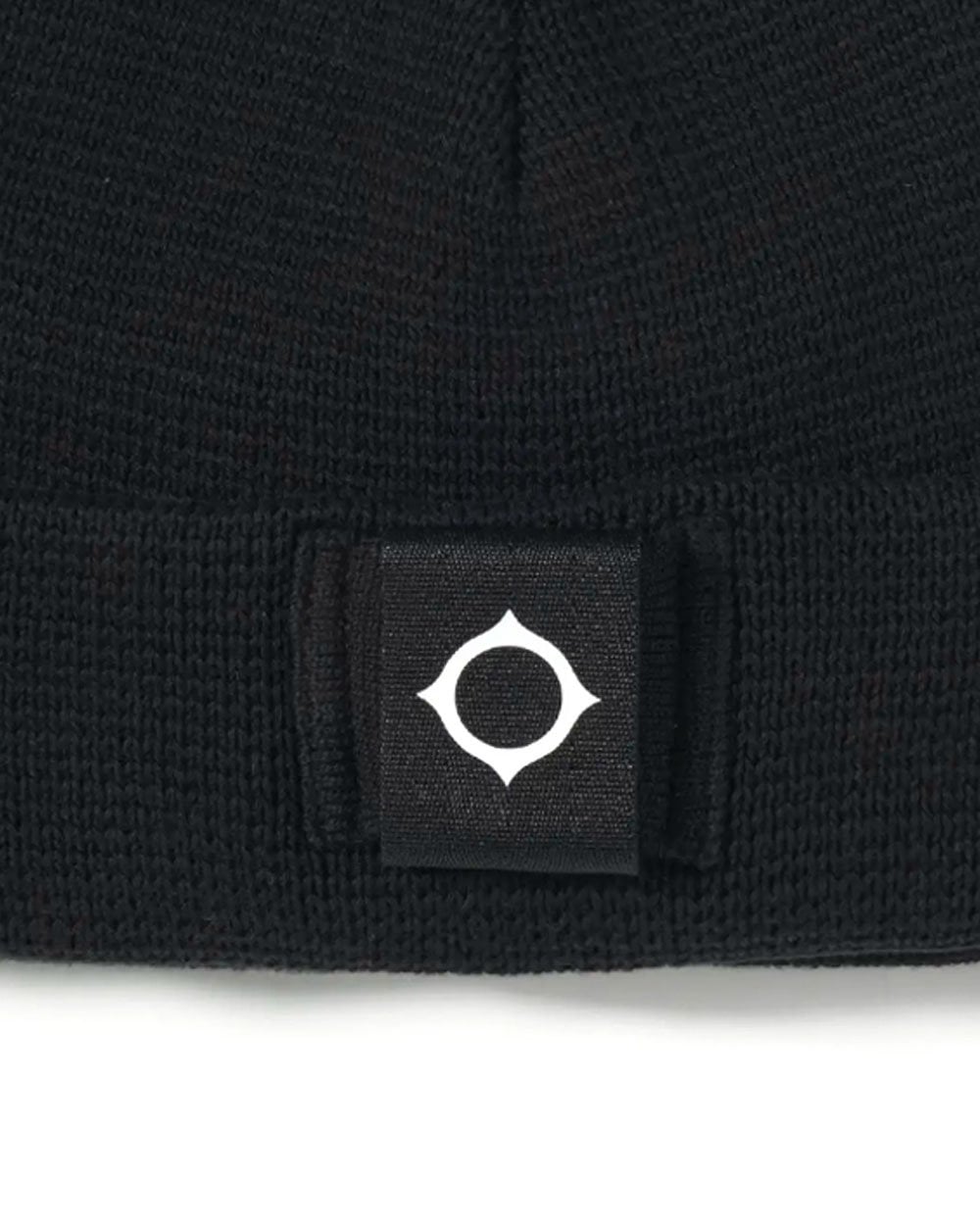 MA.STRUM Milano Knit Beanie Black