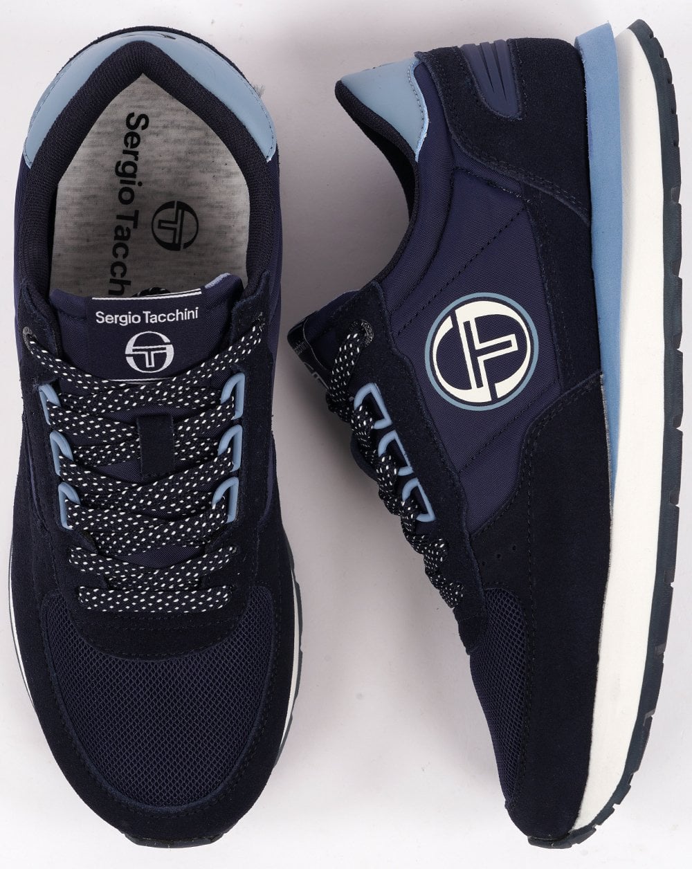 Sergio Tacchini Venezia Trainers Navy/Blue/Off White
