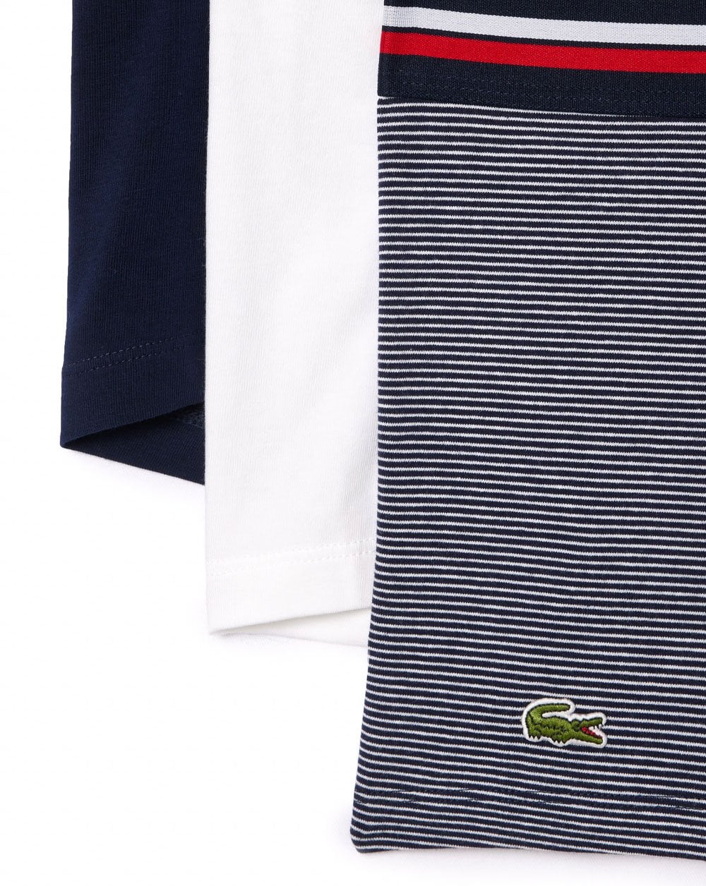 Lacoste Triple Pack Boxers Navy/White