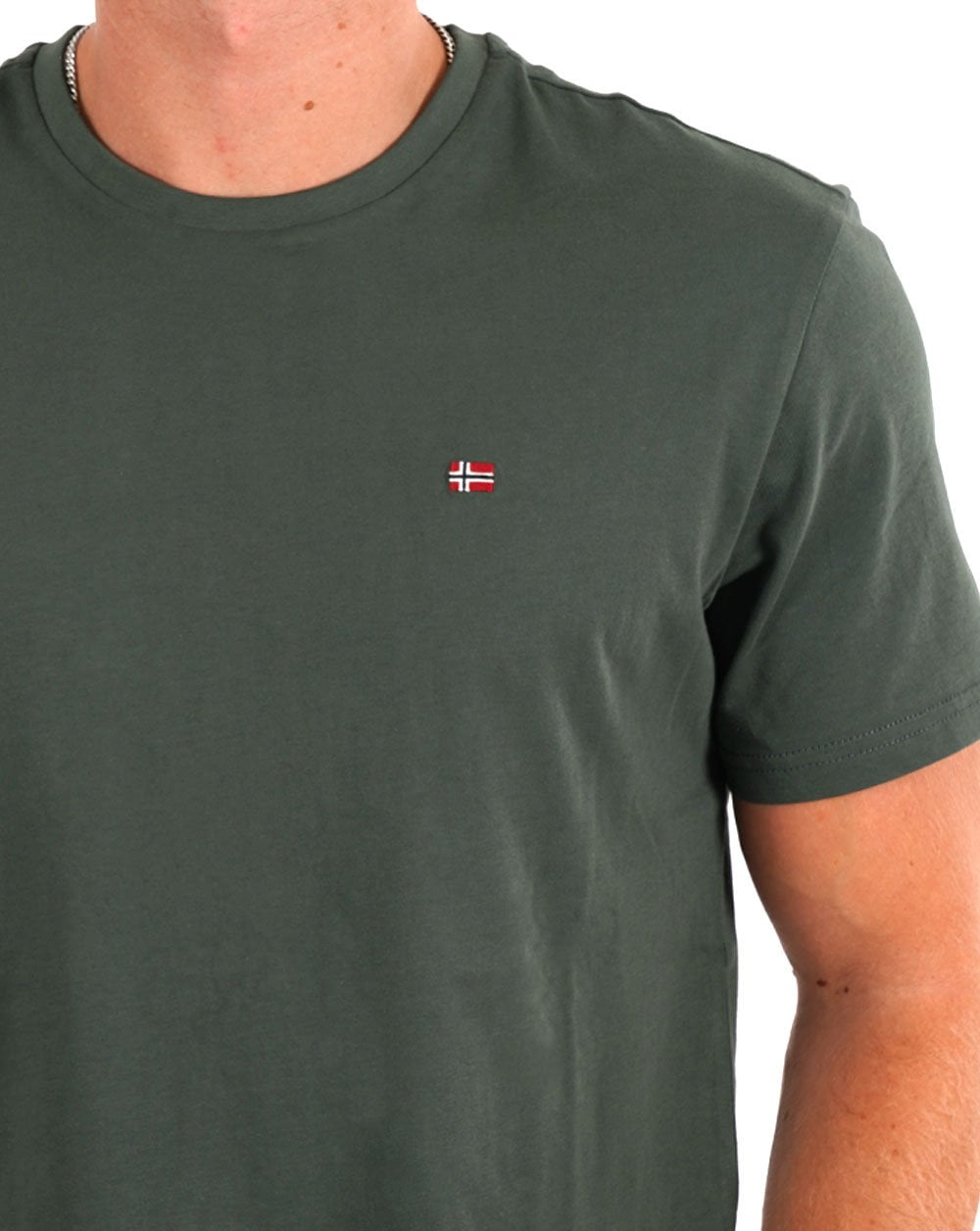 Napapijri Salis T Shirt Green Urban