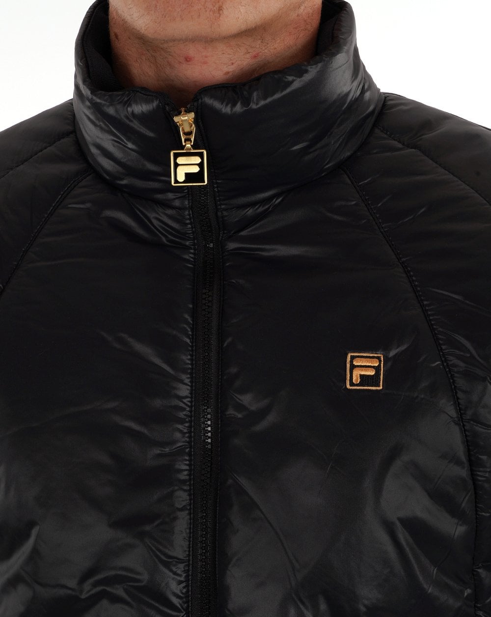 Fila Gold Matera Padded Jacket Black