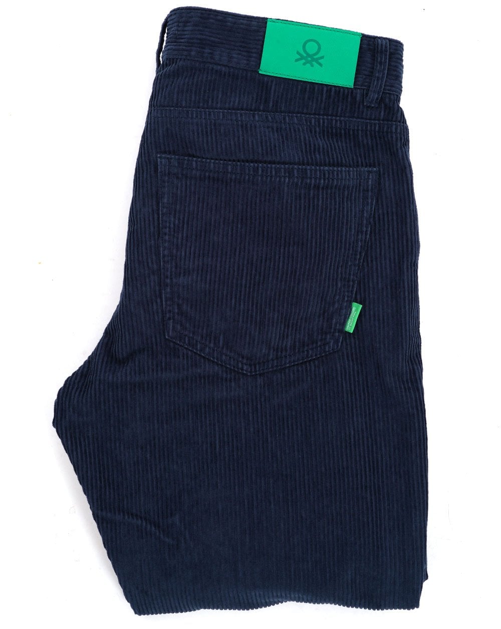 Benetton 5 Pocket Cords Navy