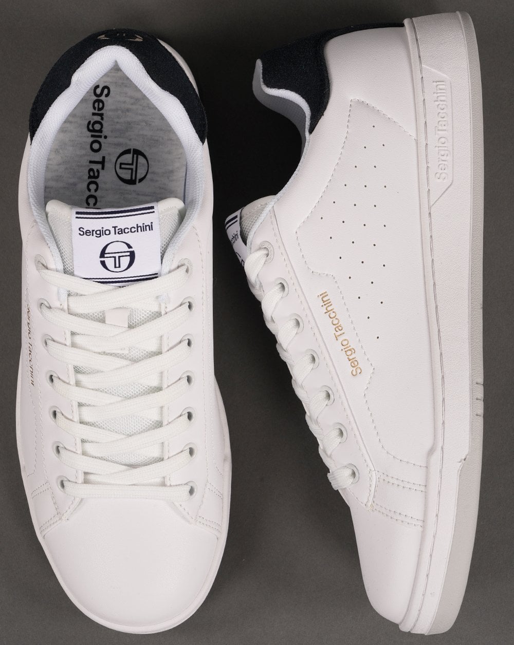 Sergio Tacchini Capri Trainers White/Navy