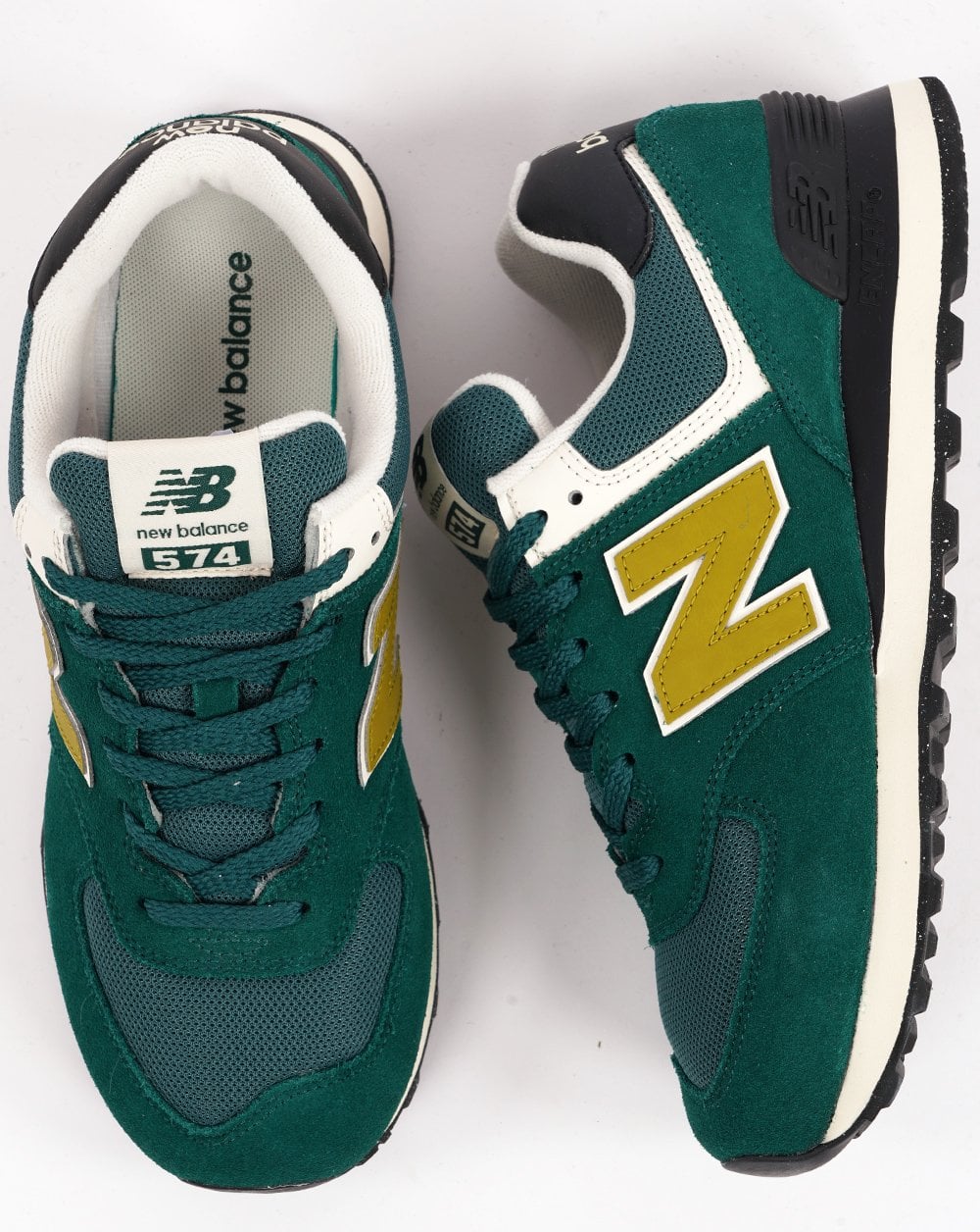 New Balance 574 Trainer Marsh Green