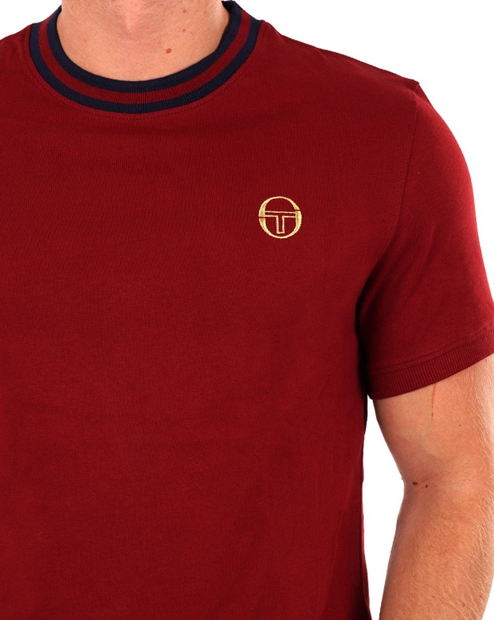 Sergio Tacchini Rainer T Shirt Deep Red
