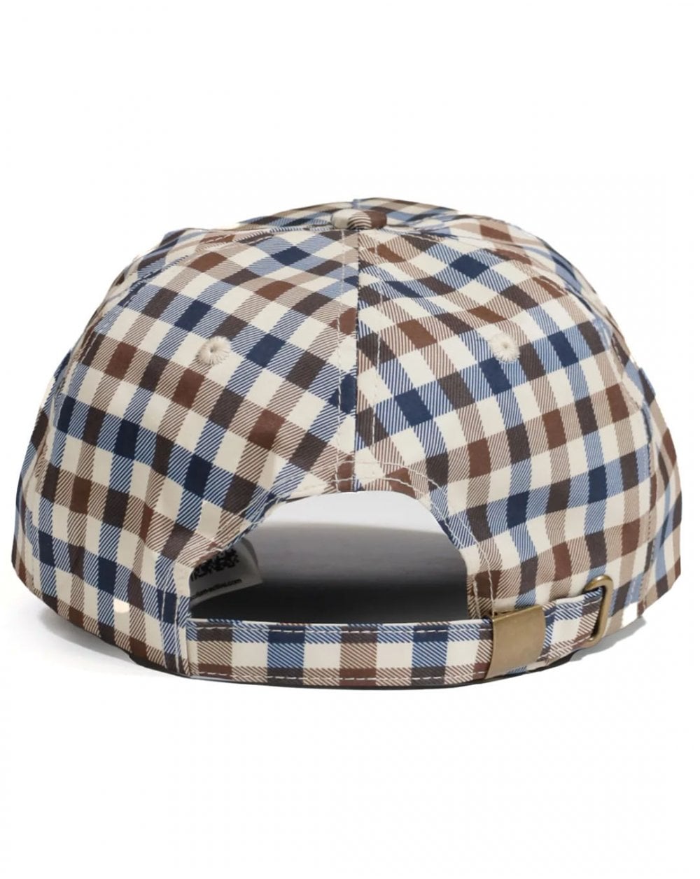 Aquascutum Hydro Logo Baseball Cap Club Check