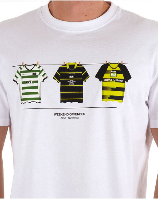 Weekend Offender Weekend Offender Celtic T-shirt New White/Green