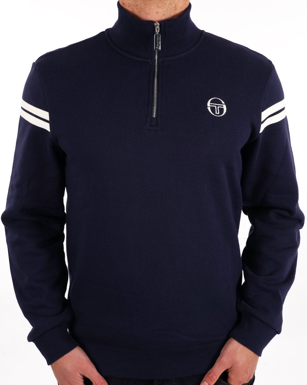 Sergio Tacchini 1/4 Zip Maurizo Sweat Navy