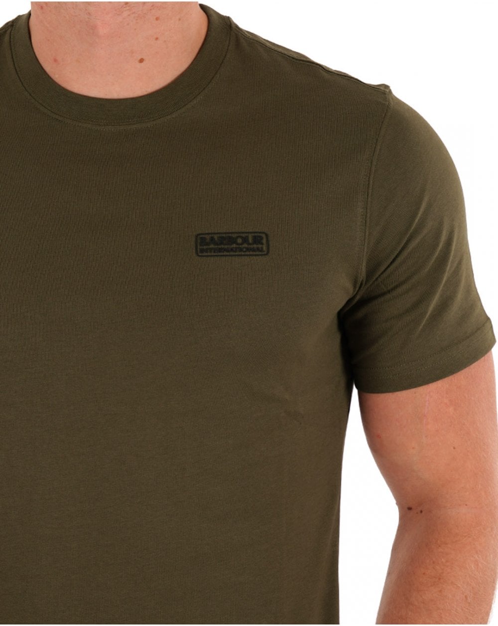 Barbour International Small Logo T-shirt Uniform Green