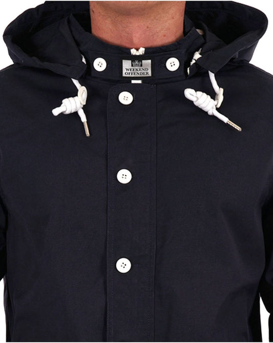 Weekend Offender Weekend Offender Naz Fishermans Jacket Navy