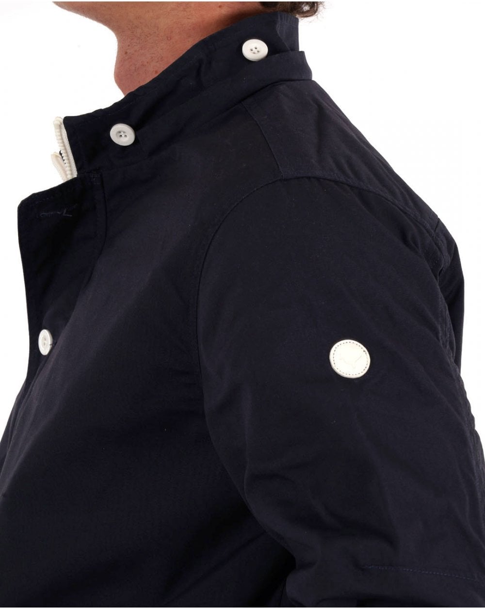 Weekend Offender Naz Fishermans Jacket Navy