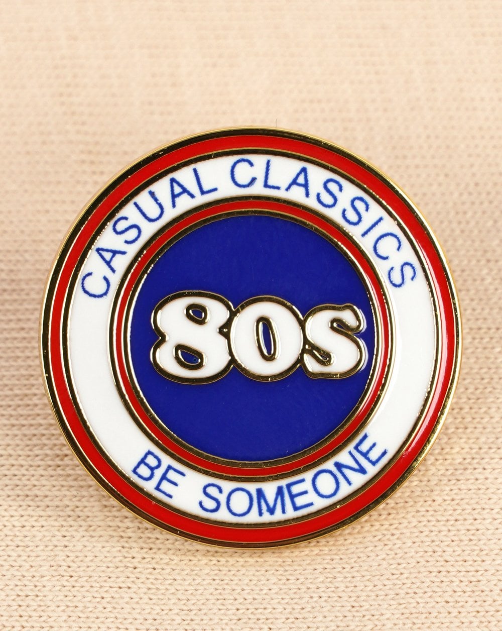 80s Casual Classics 80s Elite Pin Badge White/Red/Blue