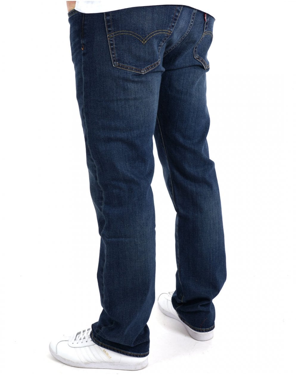 Levi's 501 Original Fit Jeans Dark Indigo Worn In