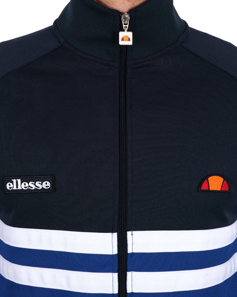 Ellesse Rimini Bex Track Top Navy Blue White