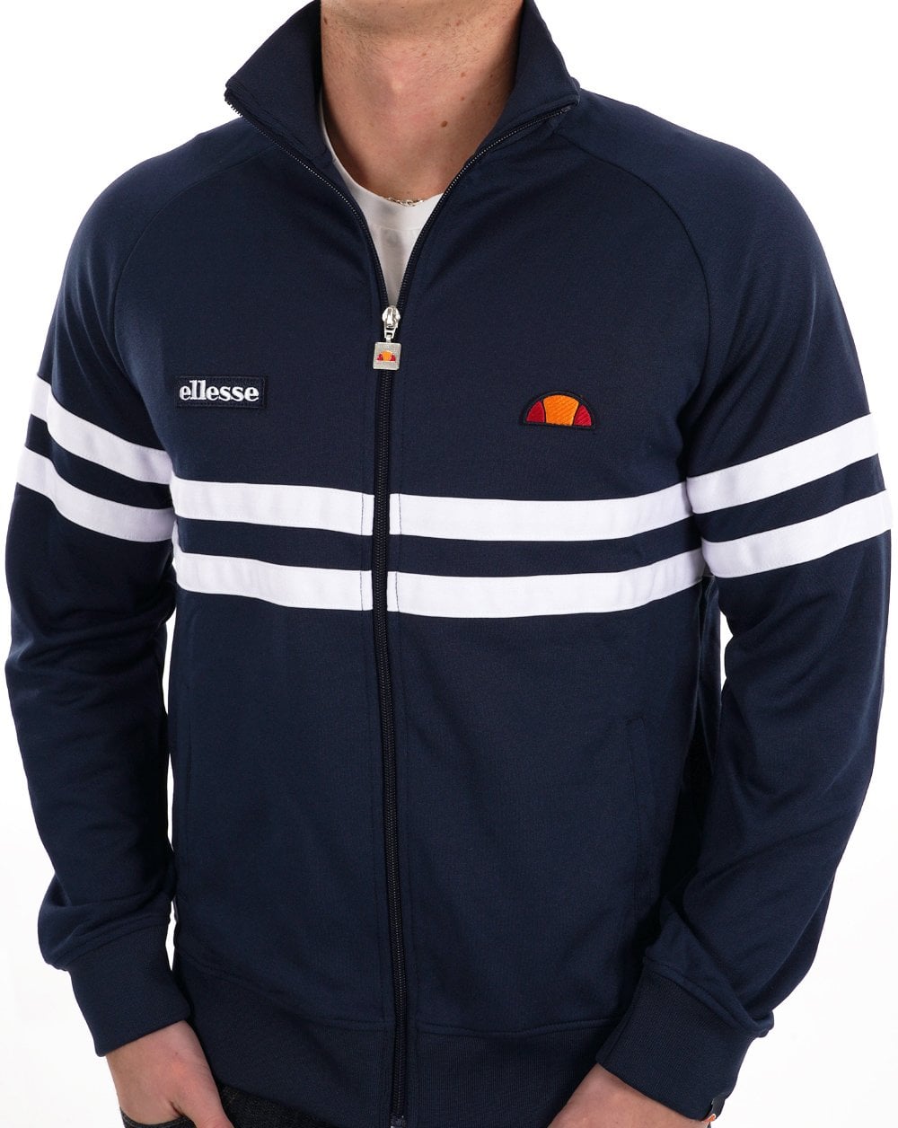 Ellesse Rimini Track Top Navy/white