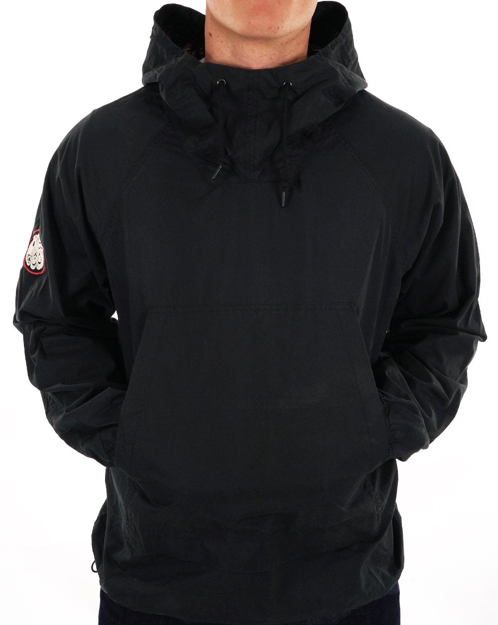 Pretty Green Feltham Smock Black