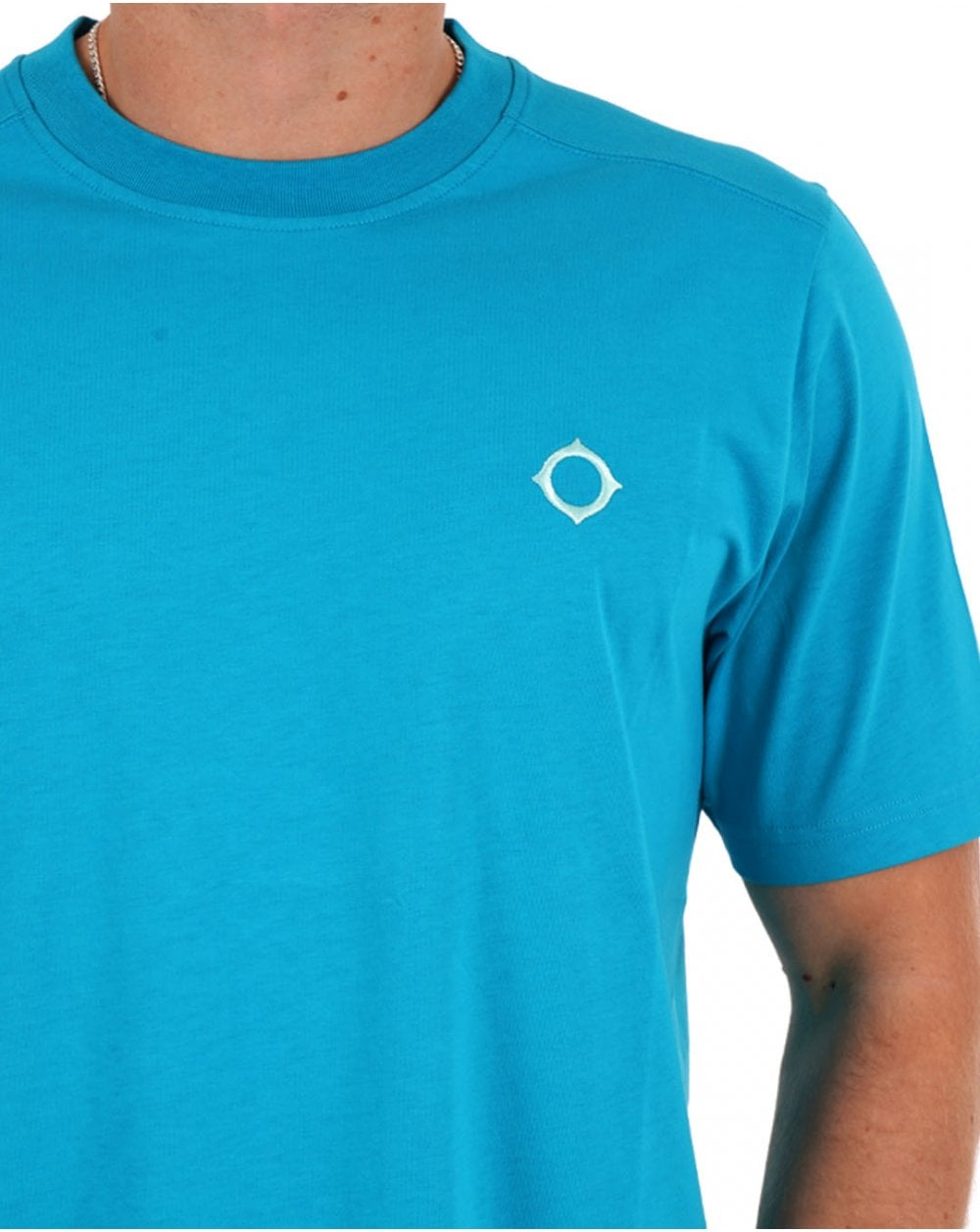MA.STRUM Icon T Shirt Vallarta Blue