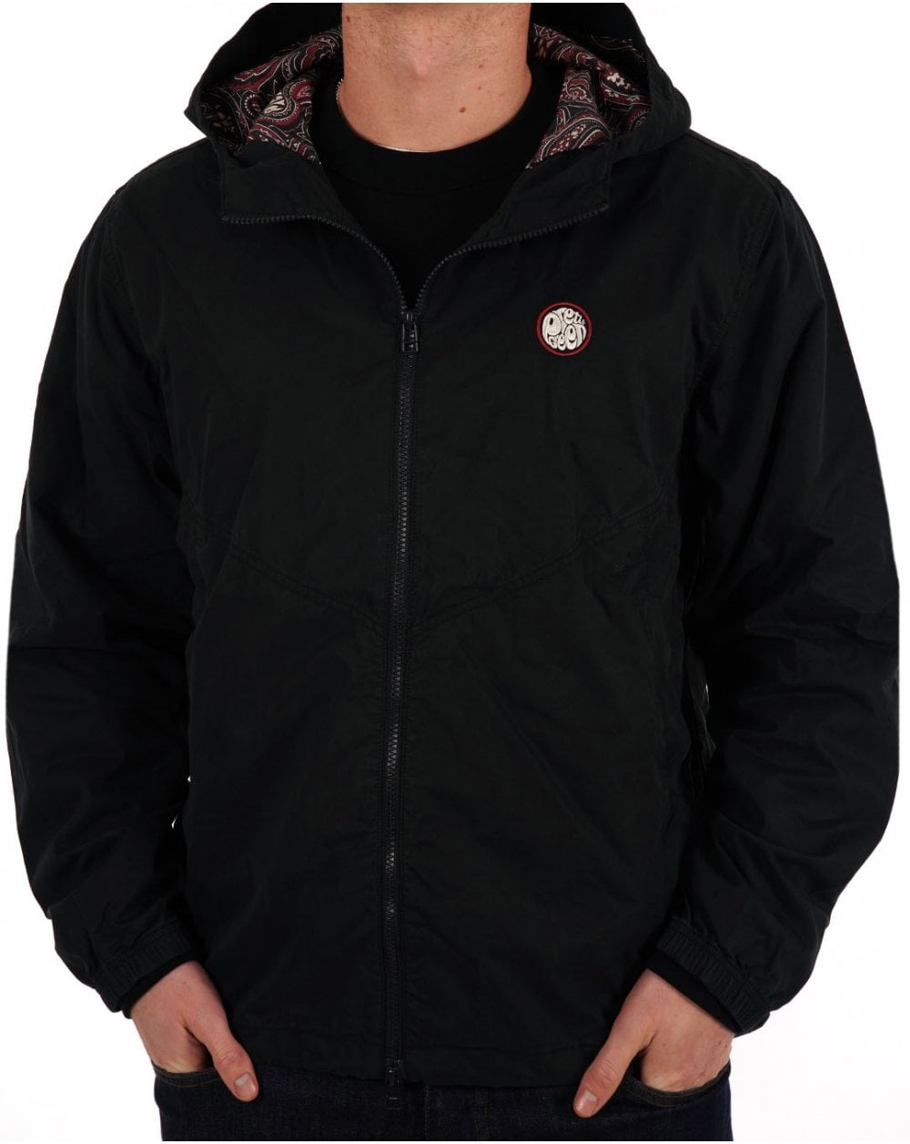 Pretty Green Feltham Hooded Jacket Black