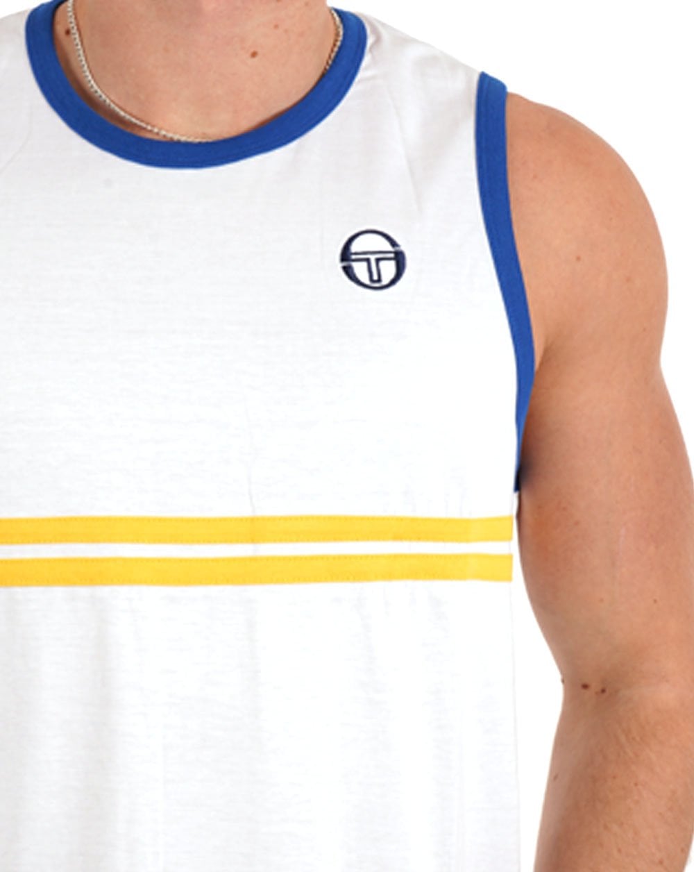 Sergio Tacchini Dallas Vest White